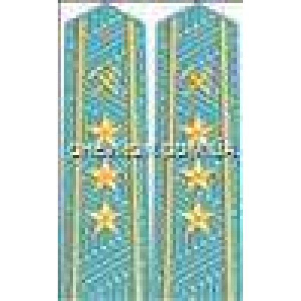 Погони ж/д вишите поле на сорочку старші 3 зірки - 3443813