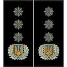 Погони Генерал Поліції 1 рангу муфта (чорні)