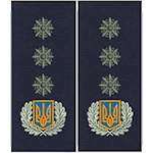 Погони Генерал Поліції 1 рангу муфта (т. сині) - 3443826