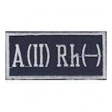 Нашивка Група крові 2- (8,5х4,0)