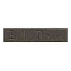 Нашивка Група крові 3+ основа олива (12,7х2,7)