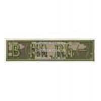 Нашивка Группа крови 3- основа украинский пиксель (10х2,3)