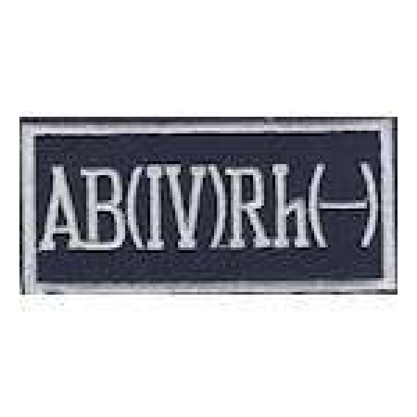 Нашивка Група крові 4- (8,5х4,0) - 3443919