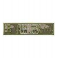 Нашивка Група крові 3+ основа український піксель (10х2,3)