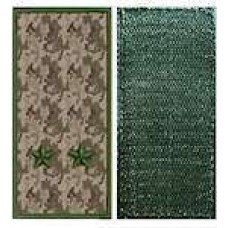 Погоны МО липучка вышитые лейтенант основа украинский пиксель