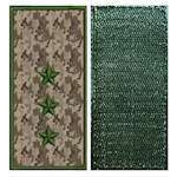 Погоны МО липучка вышитые старший прапорщик основа украинский пиксель - 3444026