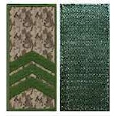 Погоны МО липучка европейского образца сержант основа украинский пиксель