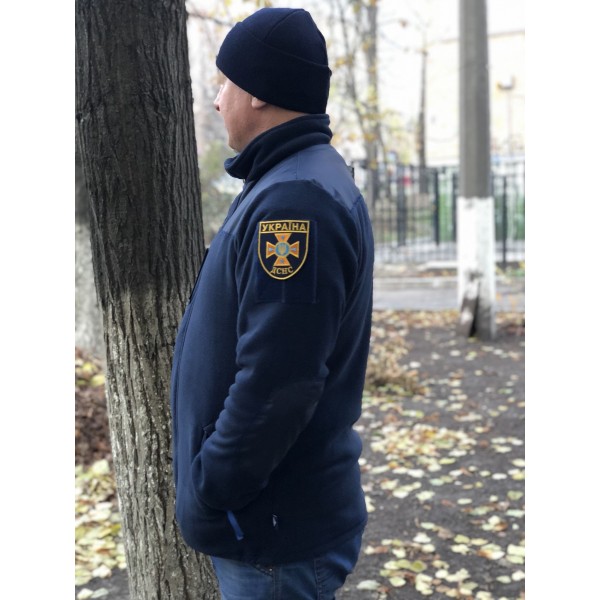 Кофта фліс темно-синя МНС ДСНС ДСТУ - 3449656 Кофта фліс темно-синя МНС ДСНС ДСТУ - 3449656