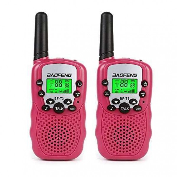 Рация Baofeng BF-T3 UHF pink ( комплект из 2ух) - 3449711