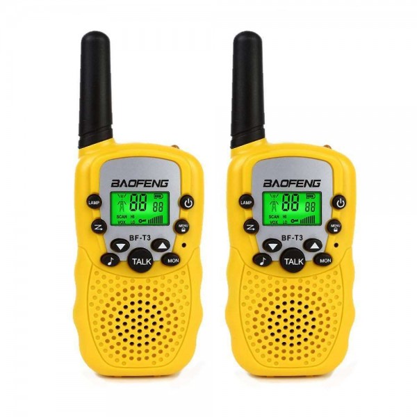 Рация Baofeng BF-T3 UHF yellow ( комплект из 2ух) - 3449712