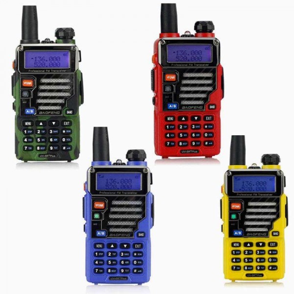 Рация Baofeng UV-5R (красная, желтая, синяя, зеленая) - 3449714