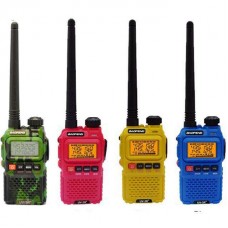 Рация Baofeng 3R+ (синяя, зеленая, красная, желтая)