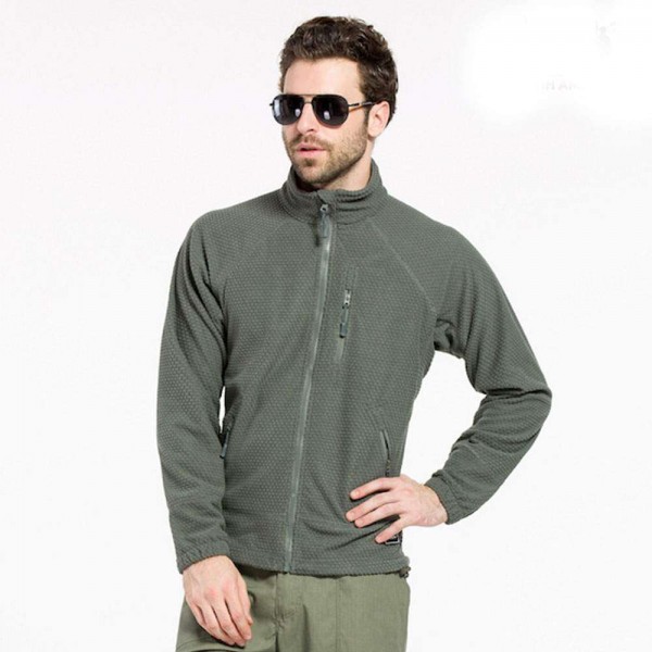 Кофта ESDY Special Forces рельєфний фліс "Кубик" (олива) - 3451745