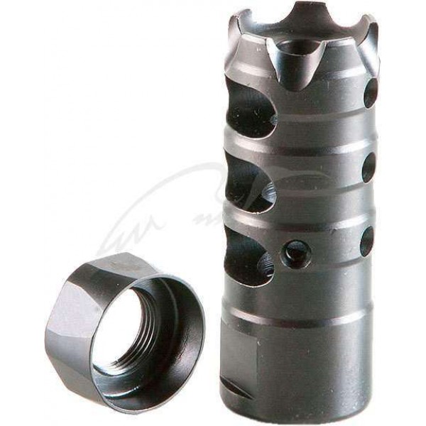 Дулове гальмо-компенсатор POF-USA для AR-10 (.308 Win/7.62x51 NATO) з дуловою різьбленням 5/8";-24 UNEF - 3454336