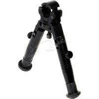 Сошки Leapers TL-BP18XS. Высота - 130 мм. Под стволы диаметром 11-19 мм