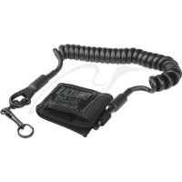 Страхувальний ремінь пістолетний BLACKHAWK! Tactical Pistol Lanyard. Колір - чорний