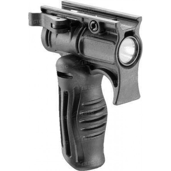 Передня Рукоятка FAB Defense FFGS-1 складная з кріпленням для ліхтарів 2,54 см - 3457765