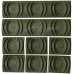 Защитные накладки CAA Plastic Thermal Rail Cover - Short/ Long на планки Picatinny (8 шт) - Фото 2