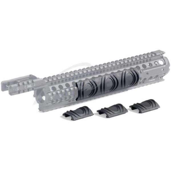 Захисні накладки CAA Plastic Thermal Rail Cover - Short/ Long на планки Picatinny (8 шт) - 3457785 Захисні накладки CAA Plastic Thermal Rail Cover - Short/ Long на планки Picatinny (8 шт) - 3457785