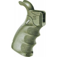 Рукоятка пистолетная FAB Defense AGF-43S тактическая складная для M4/M16/AR15. Цвет - оливковый