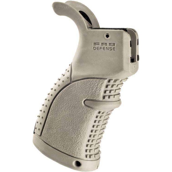 Пістолетна Рукоятка FAB Defense AGR-43 прогумована для M4/M16/AR15. Колір - пісочний - 3457829 Пістолетна Рукоятка FAB Defense AGR-43 прогумована для M4/M16/AR15. Колір - пісочний - 3457829