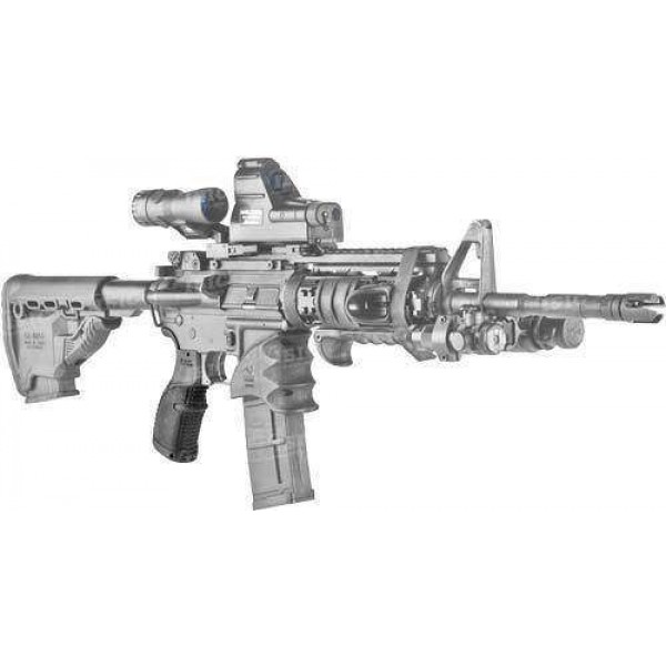 Пістолетна Рукоятка FAB Defense AGR-43 прогумована для M4/M16/AR15. Колір - оливковий - 3457843 Пістолетна Рукоятка FAB Defense AGR-43 прогумована для M4/M16/AR15. Колір - оливковий - 3457843