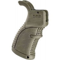 Пістолетна Рукоятка FAB Defense AGR-43 прогумована для M4/M16/AR15. Колір - оливковий