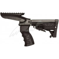 Приклад САА Integrated Pistol Grip,Upper Picatinny Rail,Buffer Tube &"; Collapsible Butt Stock для Remington 870