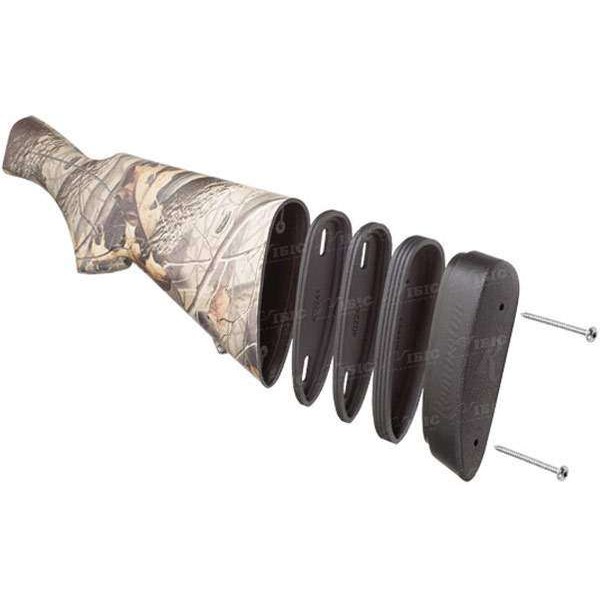 Комплект пластин-вставок для регулировки длины приклада в оружии Remington. Материал - пластик. Цвет - черный. - 3457868