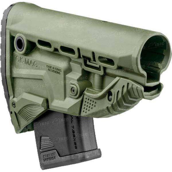 Приклад FAB Defense GK-MAG Survival Buttstock для АК без адаптера. Колір - оливковий - 3457924