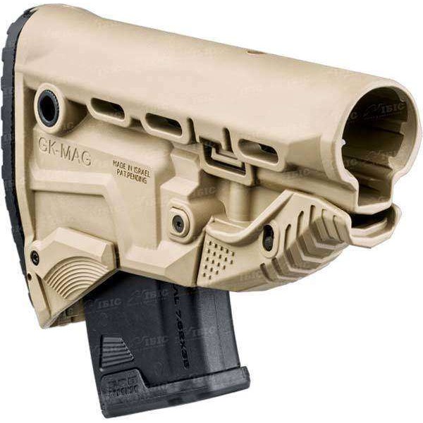 Приклад FAB Defense GK-MAG Survival Buttstock для АК без адаптера. Цвет - песочный - 3457925
