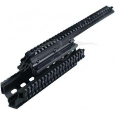 Обвес тактический UTG (Leapers) MNT-HGSG12 для Сайги-12. Длина - 381 мм. Высота - 81 мм. Ширина - 58 мм