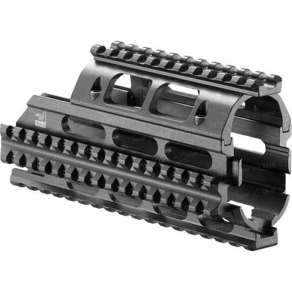 Цевье FAB Defense VFR-RPK для РПК. Материал - алюминий. Цвет - черный - 24100075