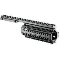 Цівка FAB Defense VFR для вывеш. стовбура M4/M16/AR15. Матеріал - алюміній. Колір - чорний