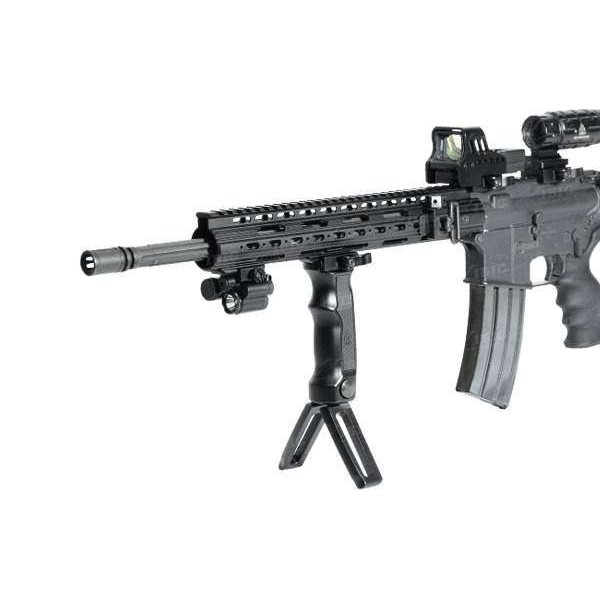 Рукоять переноса огня UTG Combat D Grip с сошками под профиль Weaver/Picatinny - 3458029 Рукоять переноса огня UTG Combat D Grip с сошками под профиль Weaver/Picatinny - 3458029