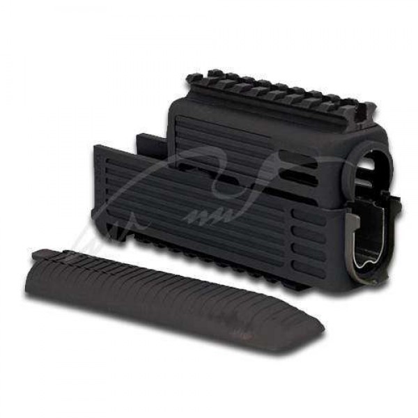 Цівка Tapco для АКМ c планками Weaver/Picatinny (верх/низ) - 3458083 Цівка Tapco для АКМ c планками Weaver/Picatinny (верх/низ) - 3458083