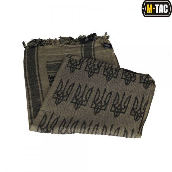 M-Tac шарф шемаг з Тризубом Foliage Green/Black - 40905007
