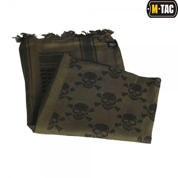 M-Tac шарф шемаг Pirate Skull Olive/Black - 40903001 M-Tac шарф шемаг Pirate Skull Olive/Black - 40903001