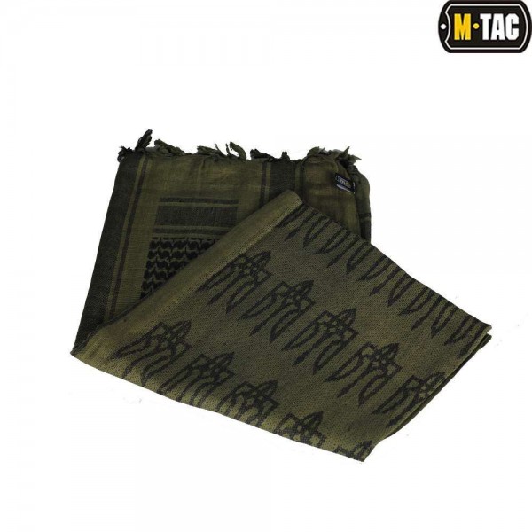 M-Tac шарф шемаг з Тризубом Olive/Black - 40905001