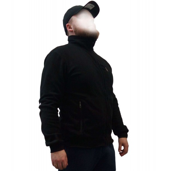 Кофта флис черная база - 3461281