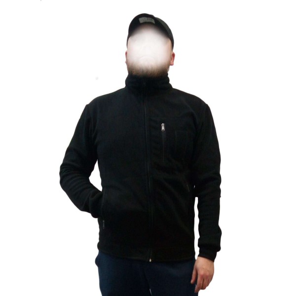 Кофта флис черная база - 3461281