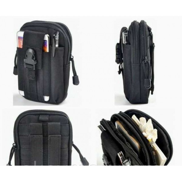 Поясна сумка органайзер із системою Molle чорний - 3461450 Поясна сумка органайзер із системою Molle чорний - 3461450