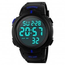 Часы Skmei 1068 BK-Blue BOX