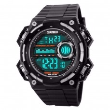 Часы Skmei 1115 BK- Silver BOX