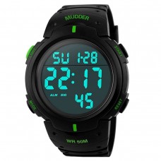 Часы Skmei 1068 BK-Green BOX