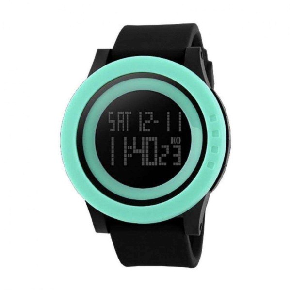 Годинник Skmei DG1142 BK - Light Green BOX - 3462003