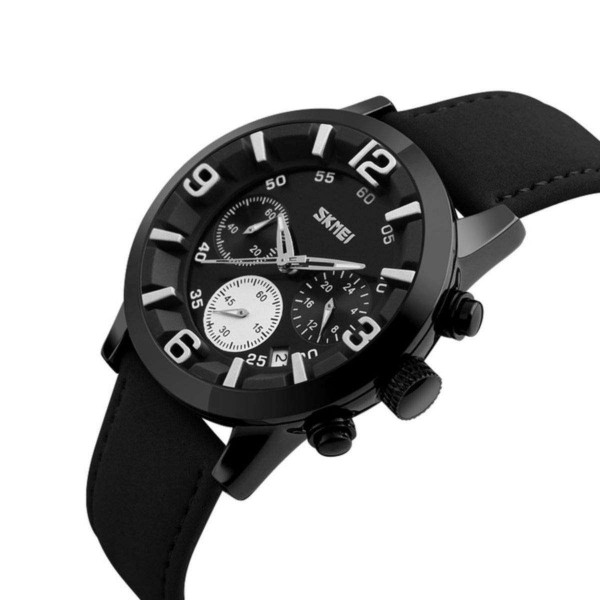 Годинник Skmei 9147 BK - White BOX - 3462005