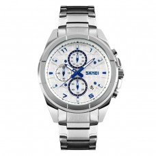 Годинник Skmei 9109 Silver White Dail BOX