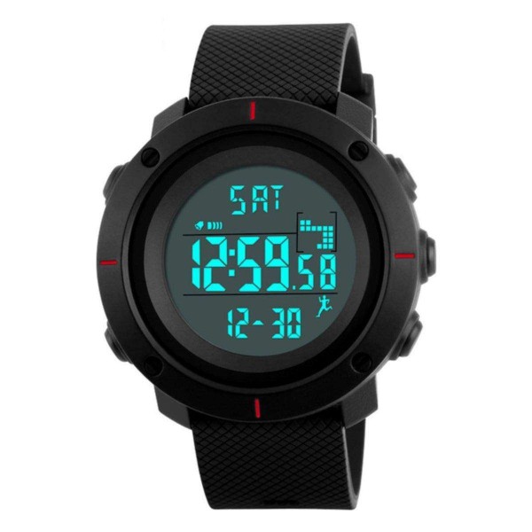 Часы Skmei 1215 BK- Red BOX - 3462050