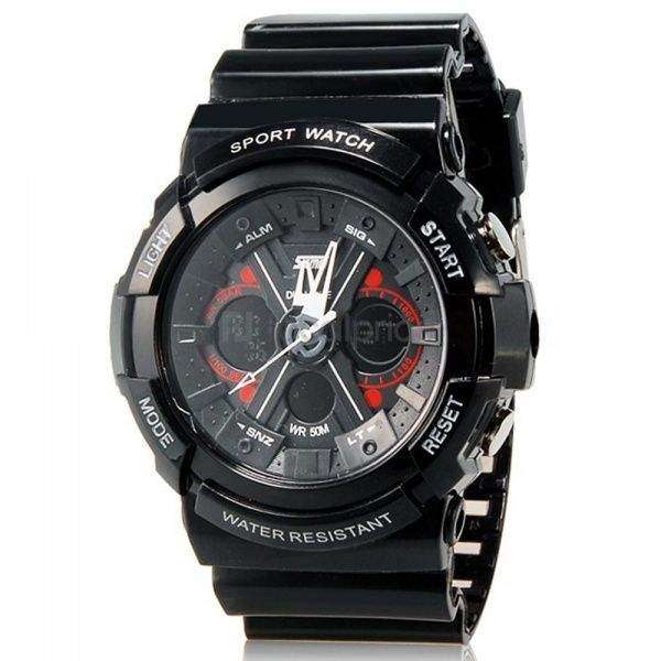 Годинник Skmei 0966 Black BOX - 3462093